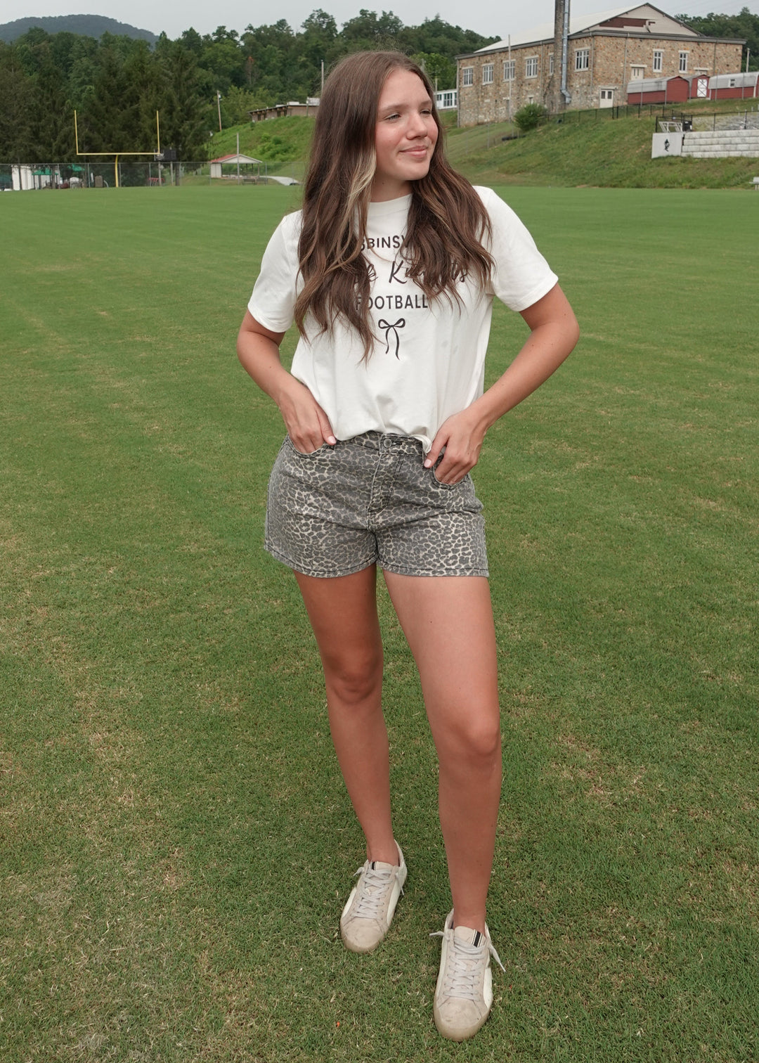 Robbinsville Black Knights Football Tee | Cream