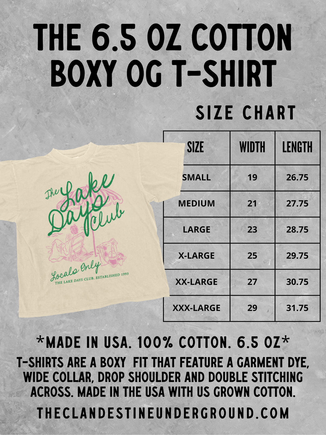 Canyon Palms Motel Tee | Green