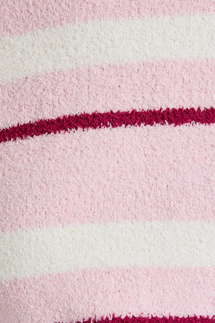 Stay Awhile Stripe Set | Mint + Pink