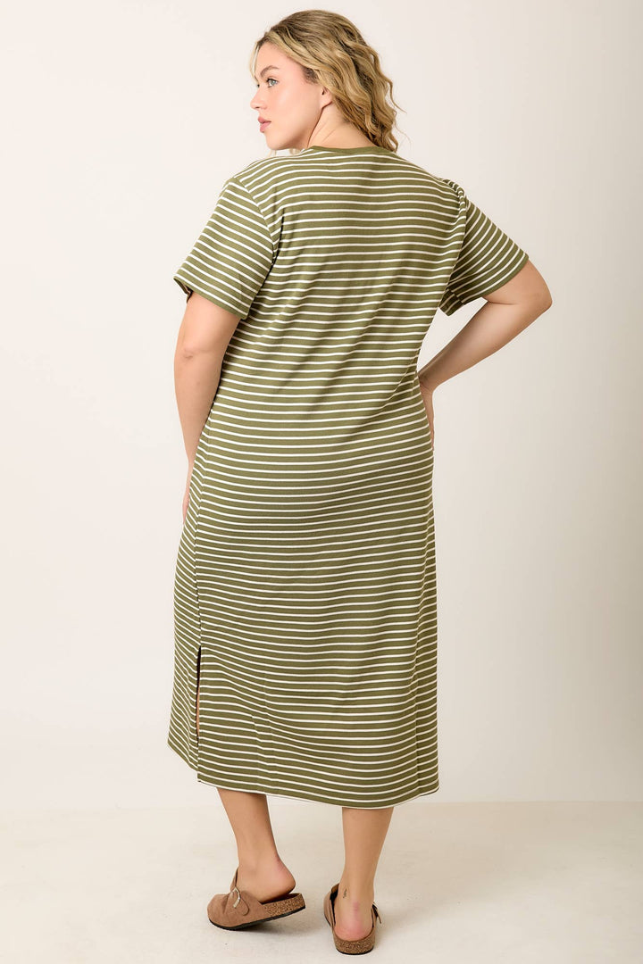 Olive You Forever Dress | Curvy