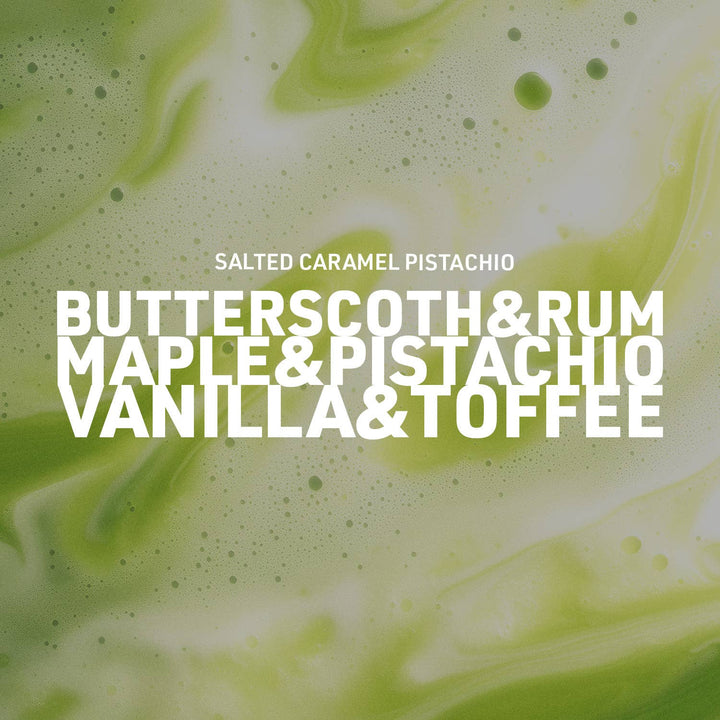 16 oz Butter Jar Candle: Salted Caramel Pistachio