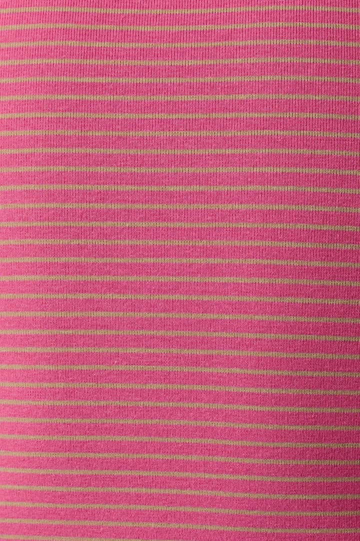 Summertime Stripe Tank Top | Green + Pink