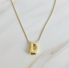 Load image into Gallery viewer, Bubble Letter Necklace | Gold
