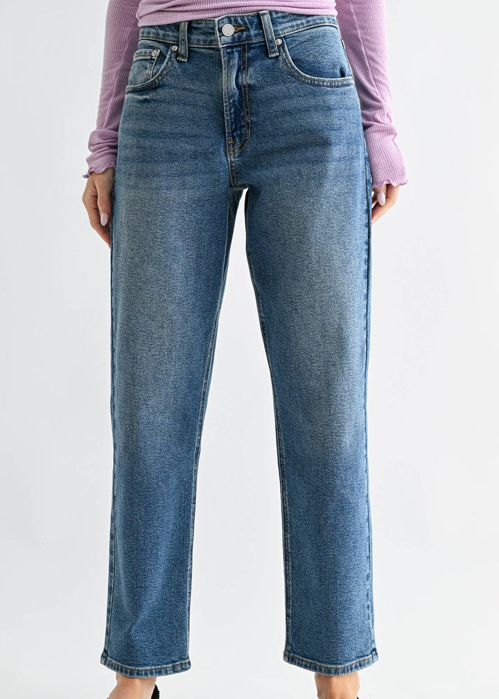 JBD Medium Wash Boyfriend Jeans