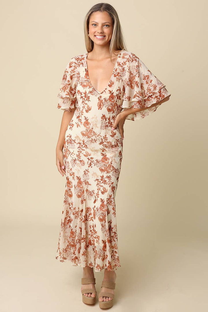 Harvest Bloom Maxi Dress