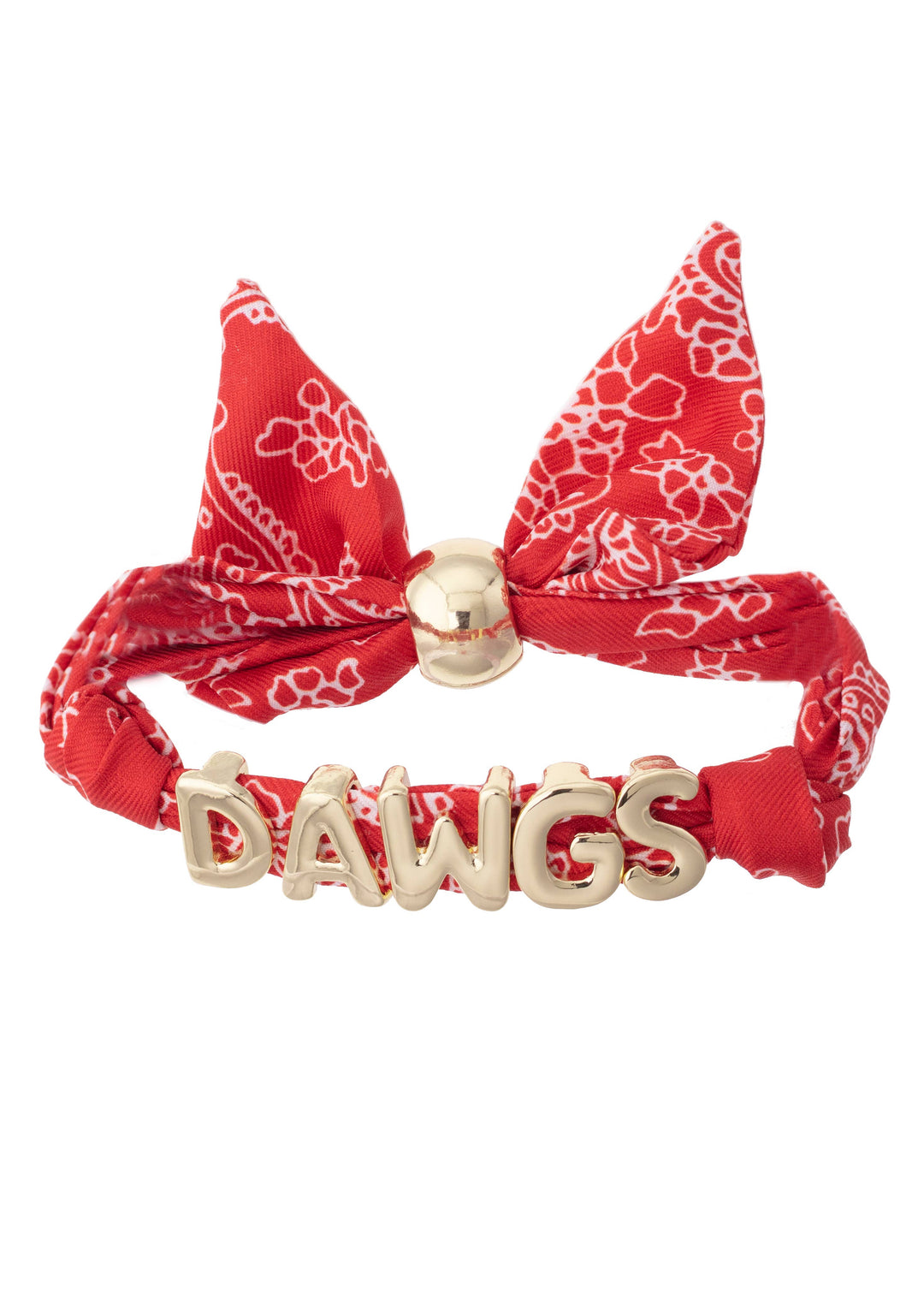 Georgia Bulldogs Bandana Slider Bracelet