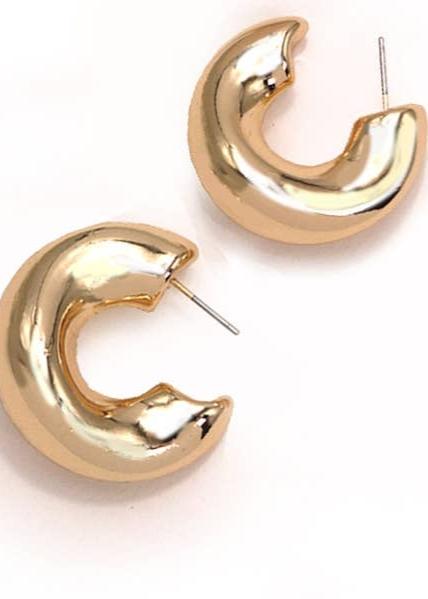 Bubble Irregular Shape Hoops