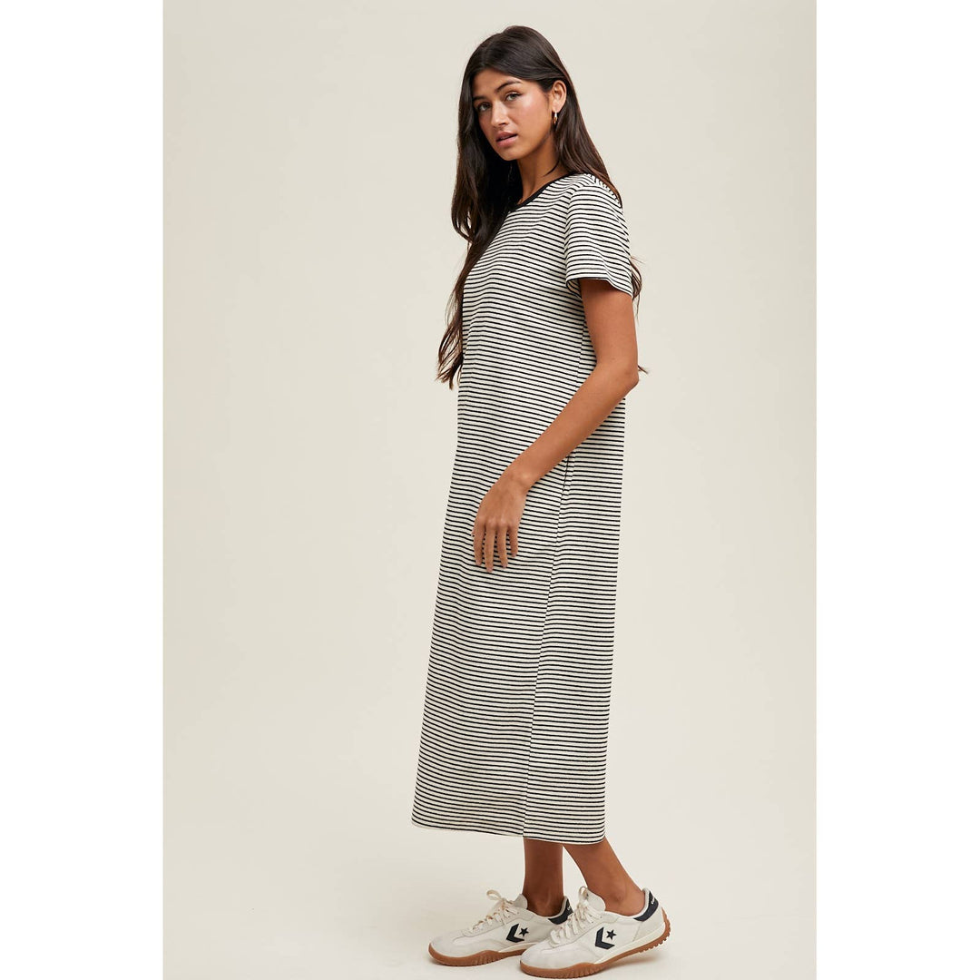 The Effortless Striped T-Shirt Dress