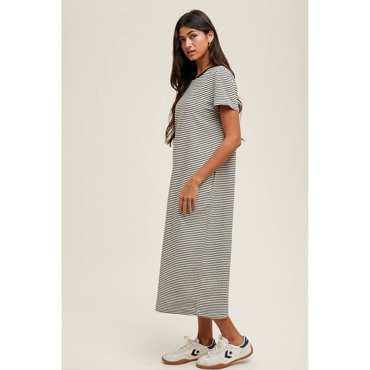 The Effortless Striped T-Shirt Dress