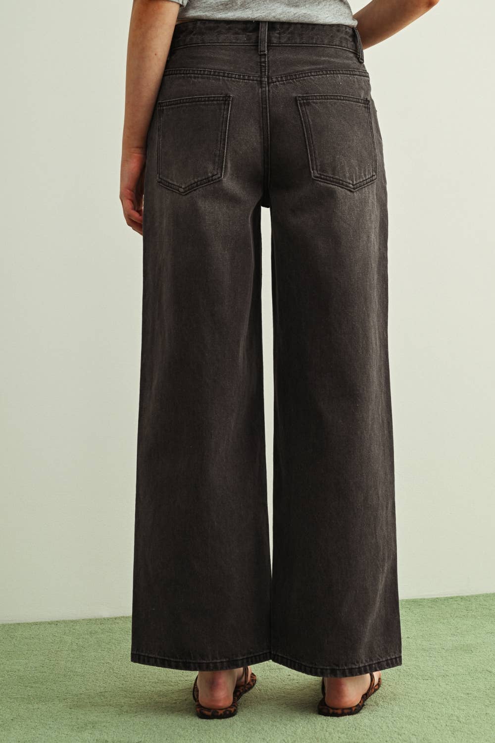 After Hours Wide Leg Jeans