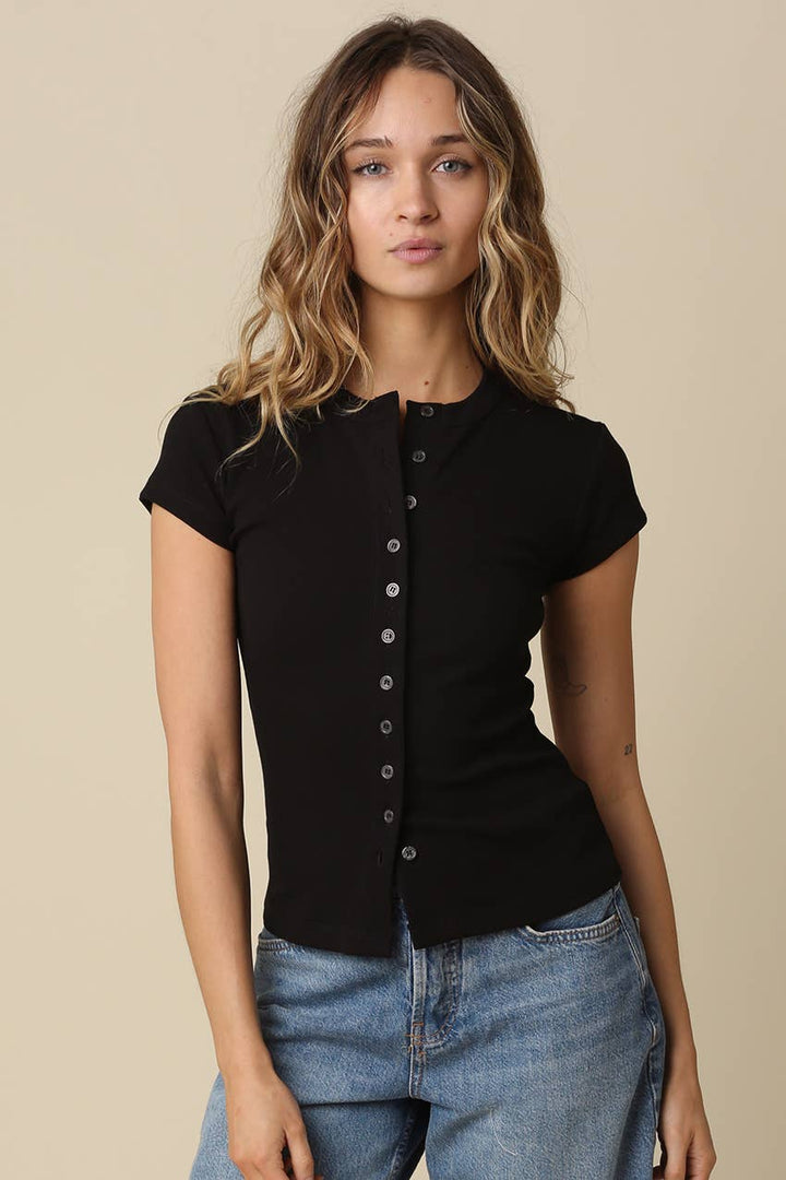 The Weekday Top | Black