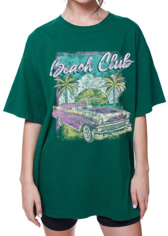 Beach Club Vintage Graphic Tee