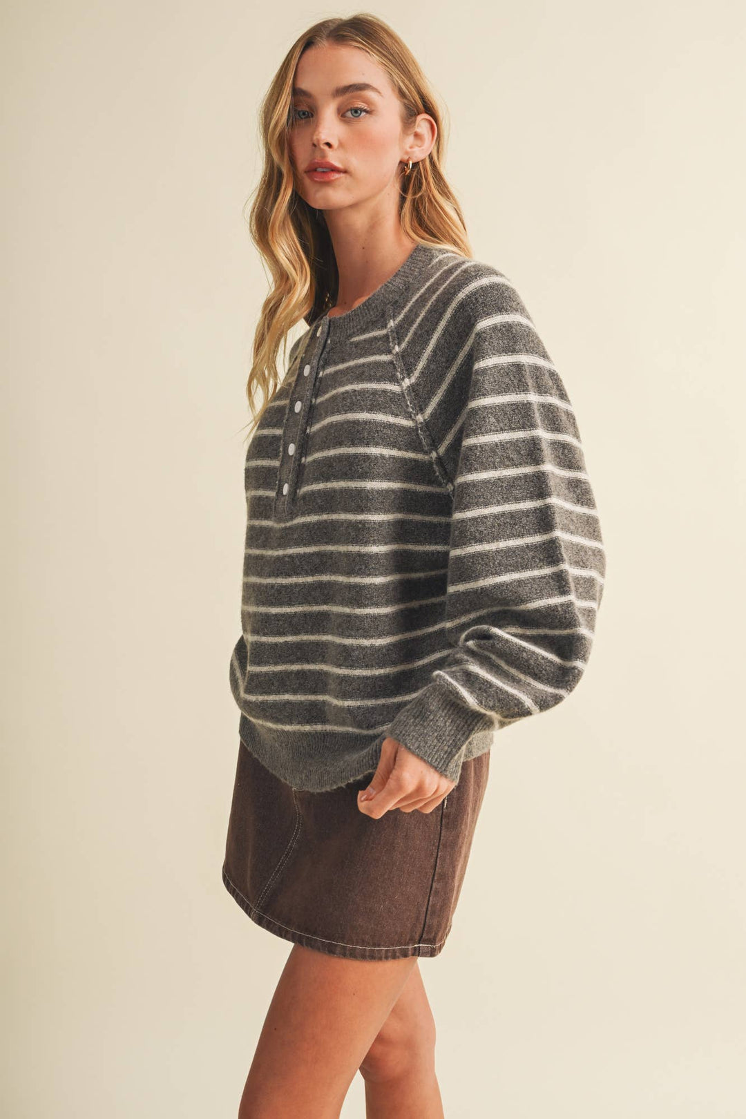 Greyson Stripe Sweater