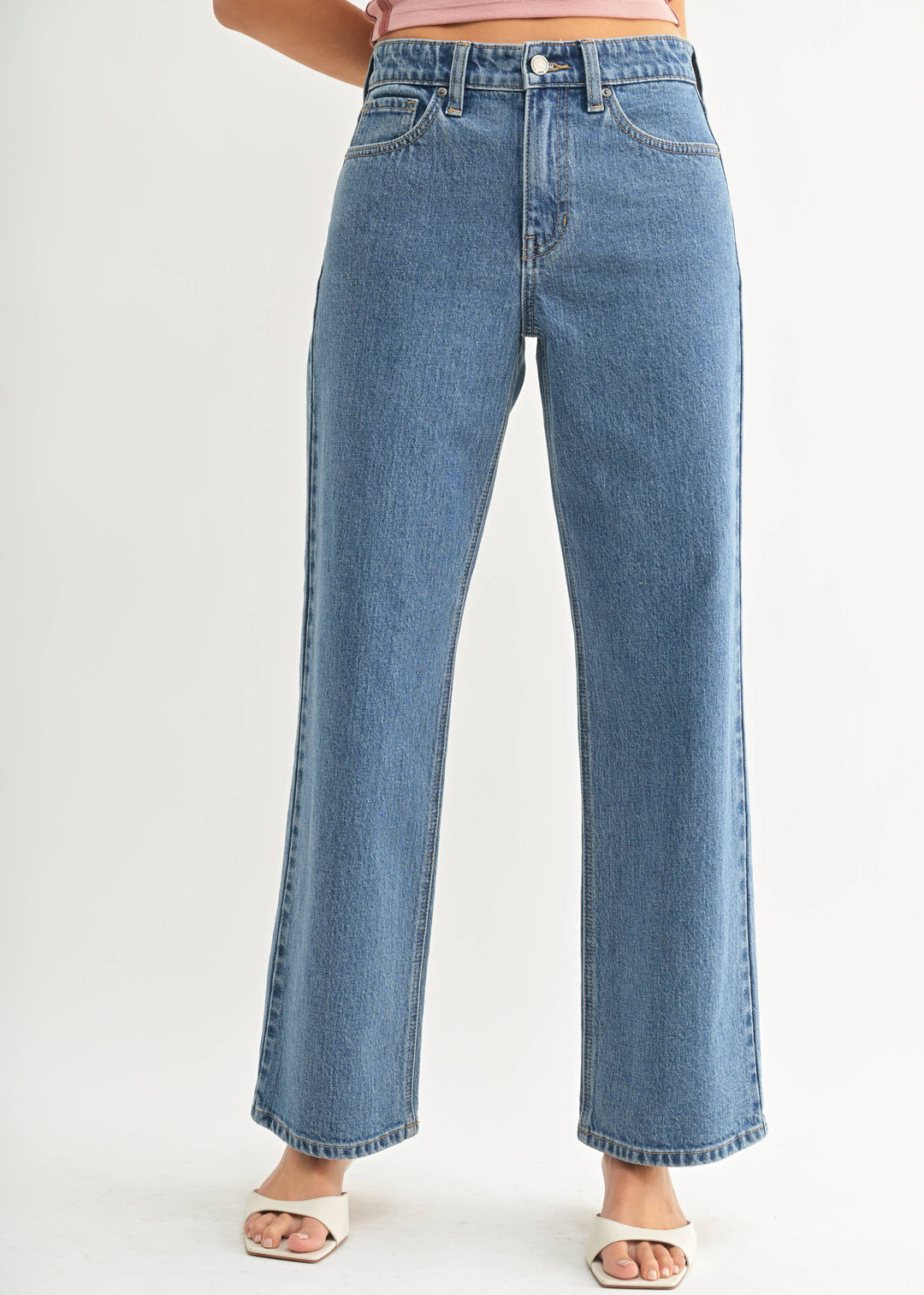 JBD Full Length Retro Straight Jeans