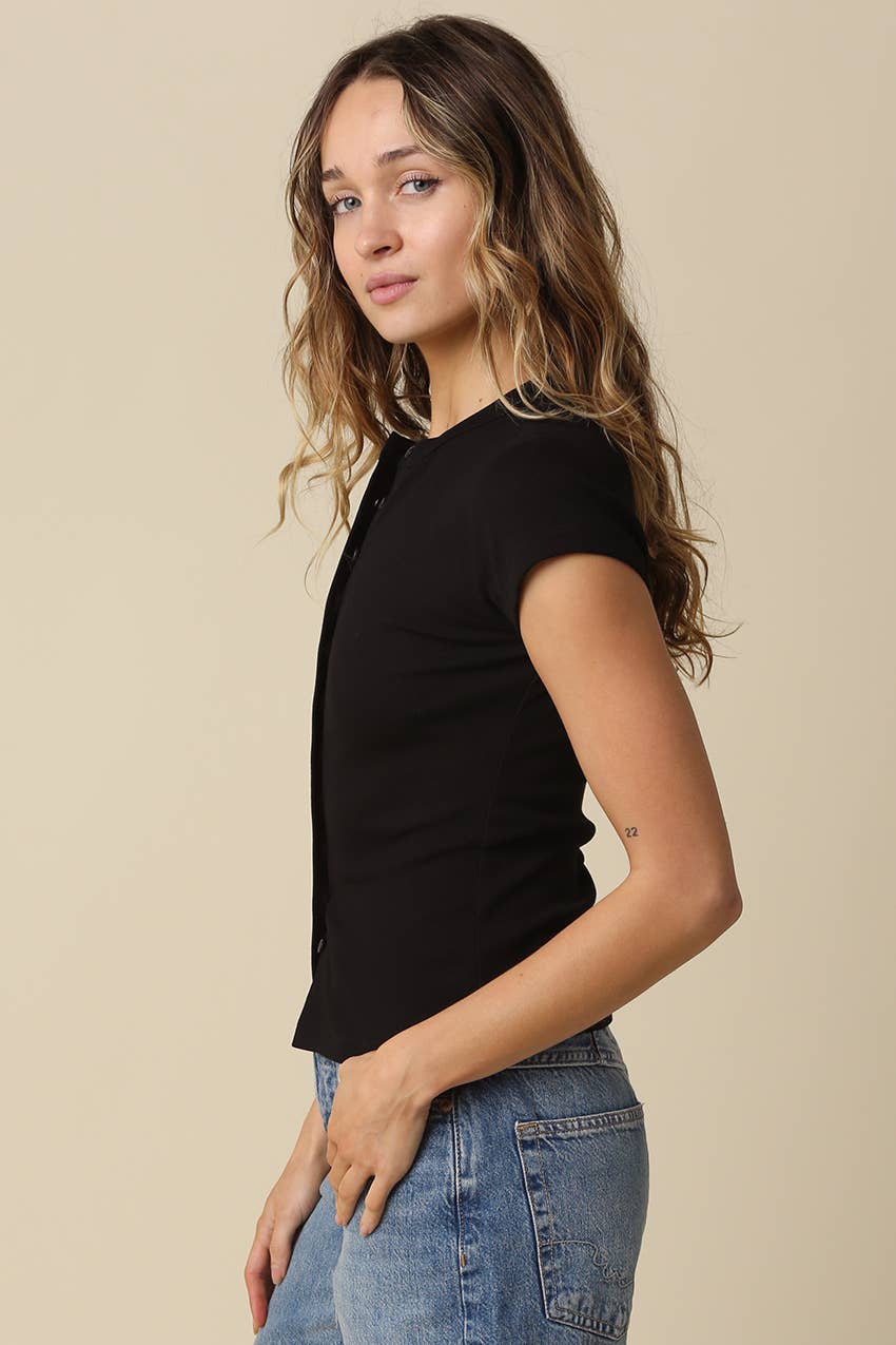 The Weekday Top | Black