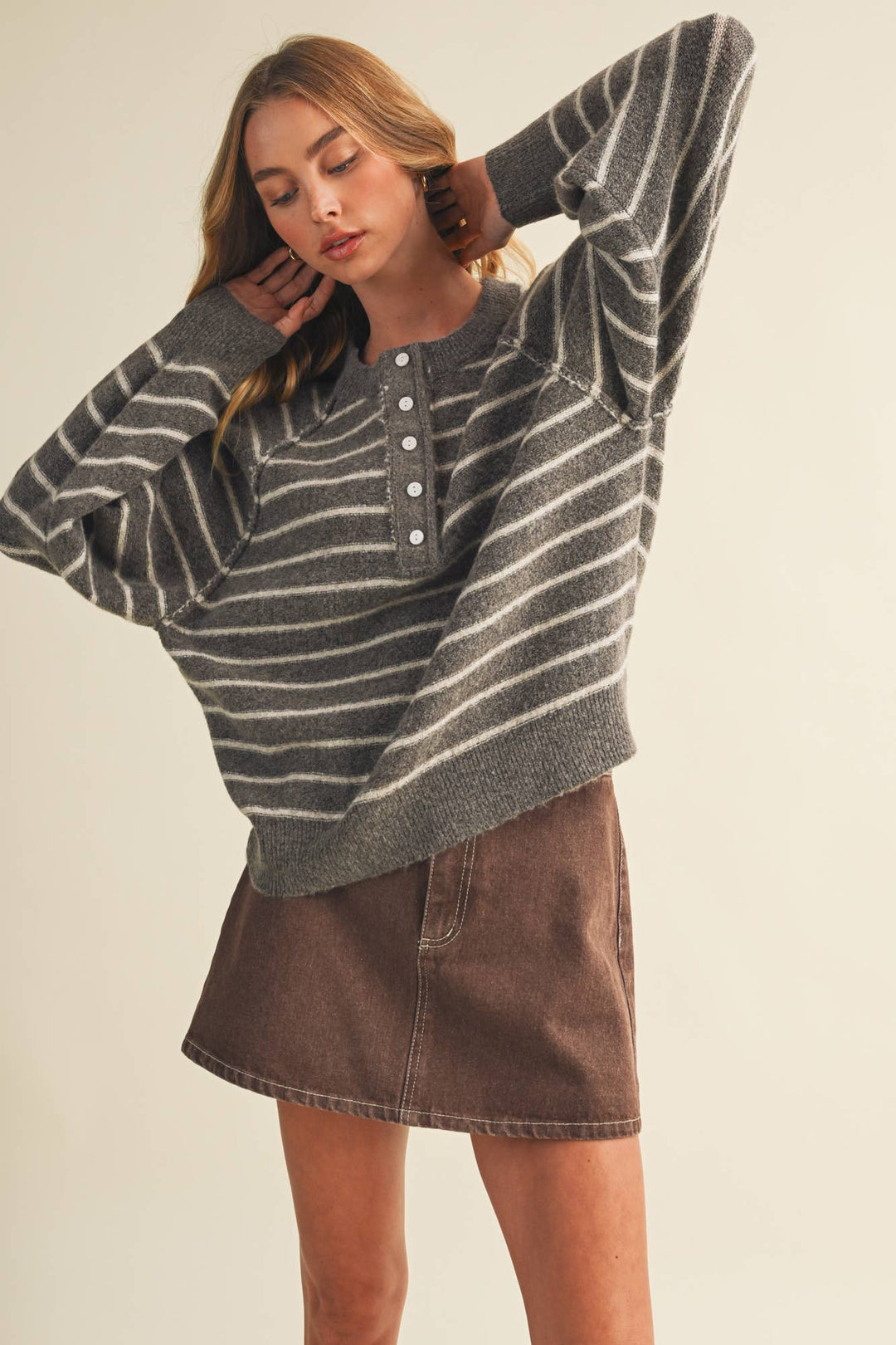 Greyson Stripe Sweater