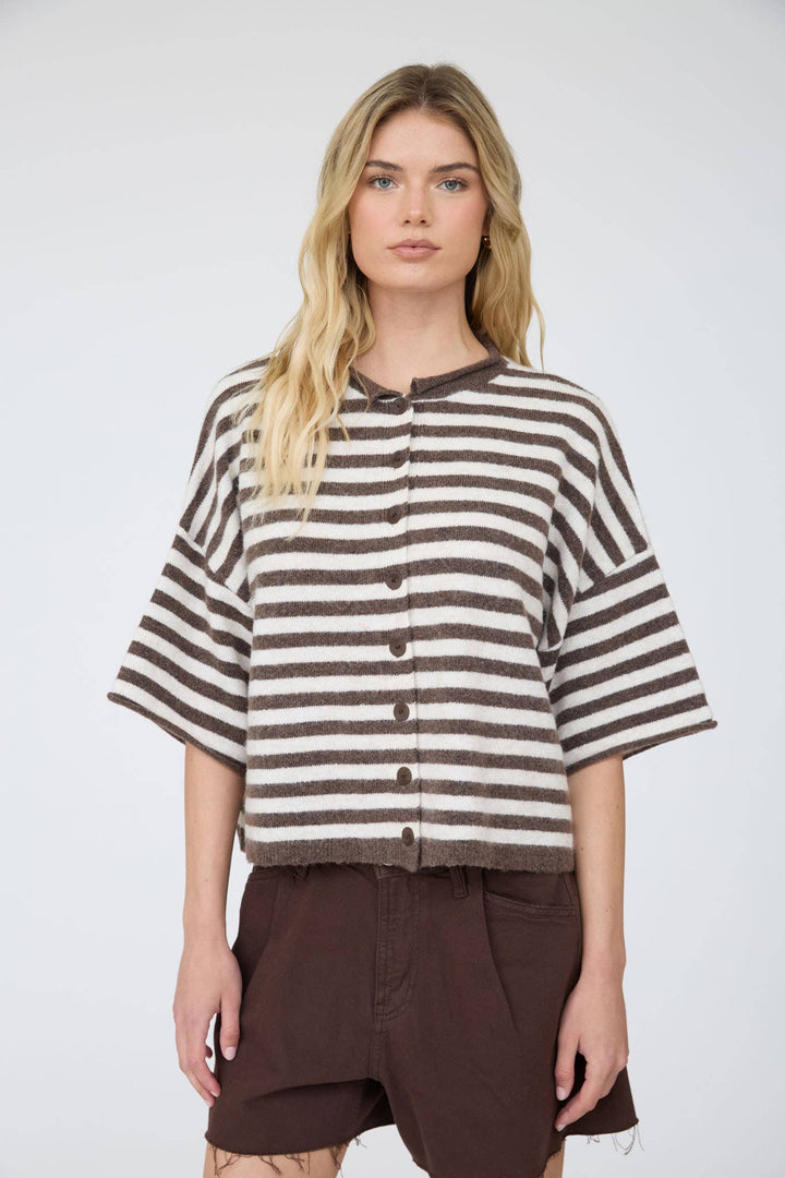 Cocoa Cream Sweater Cardigan