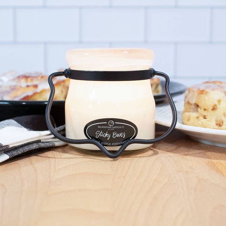5 oz Cream Jar Candle: Sticky Buns