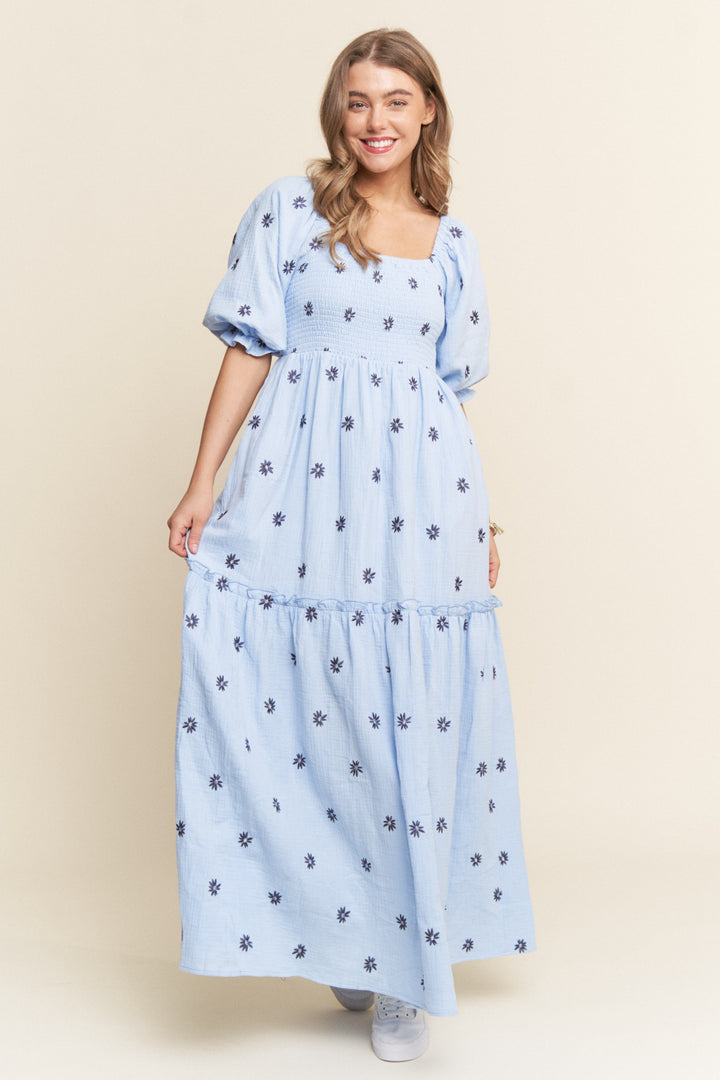 Blue Skies Maxi Dress