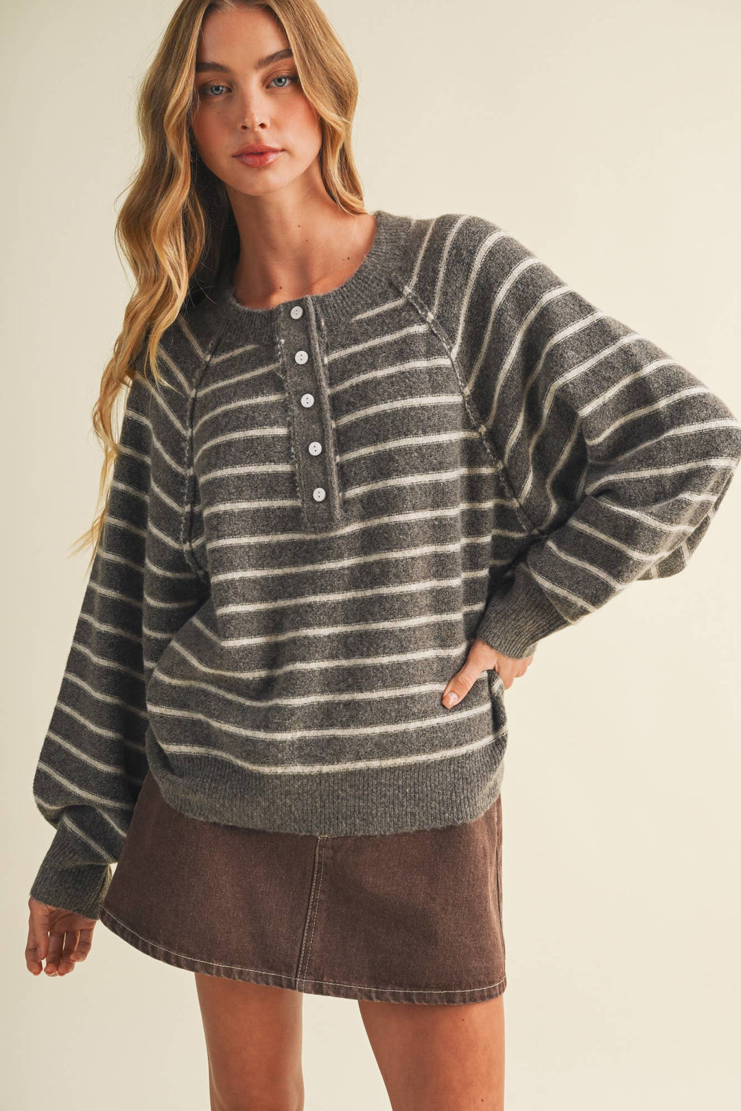 Greyson Stripe Sweater
