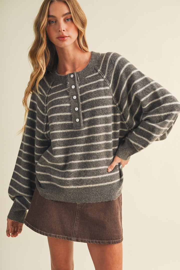 Greyson Stripe Sweater