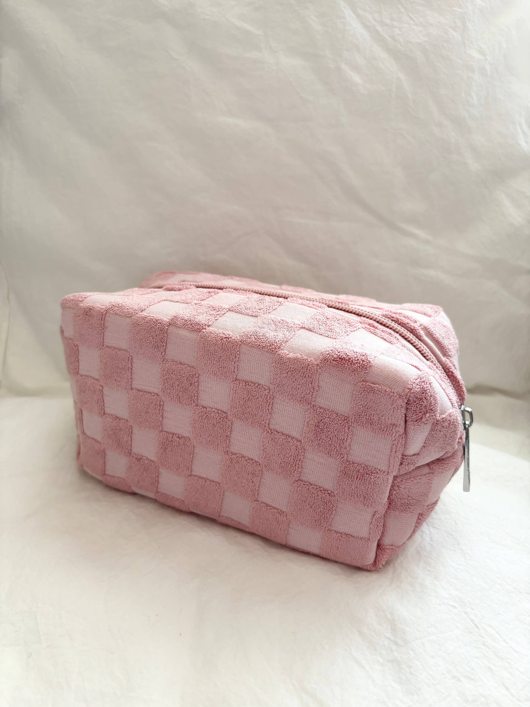 Checker Make Up Pouch