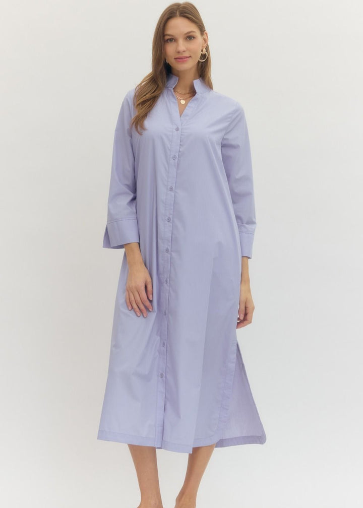 Periwinkle Midi Dress