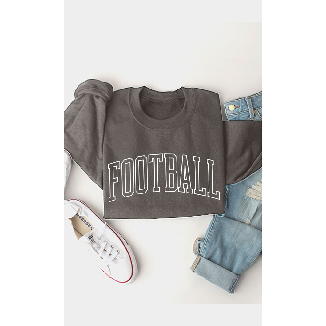 Football Graphic Sweatshirt