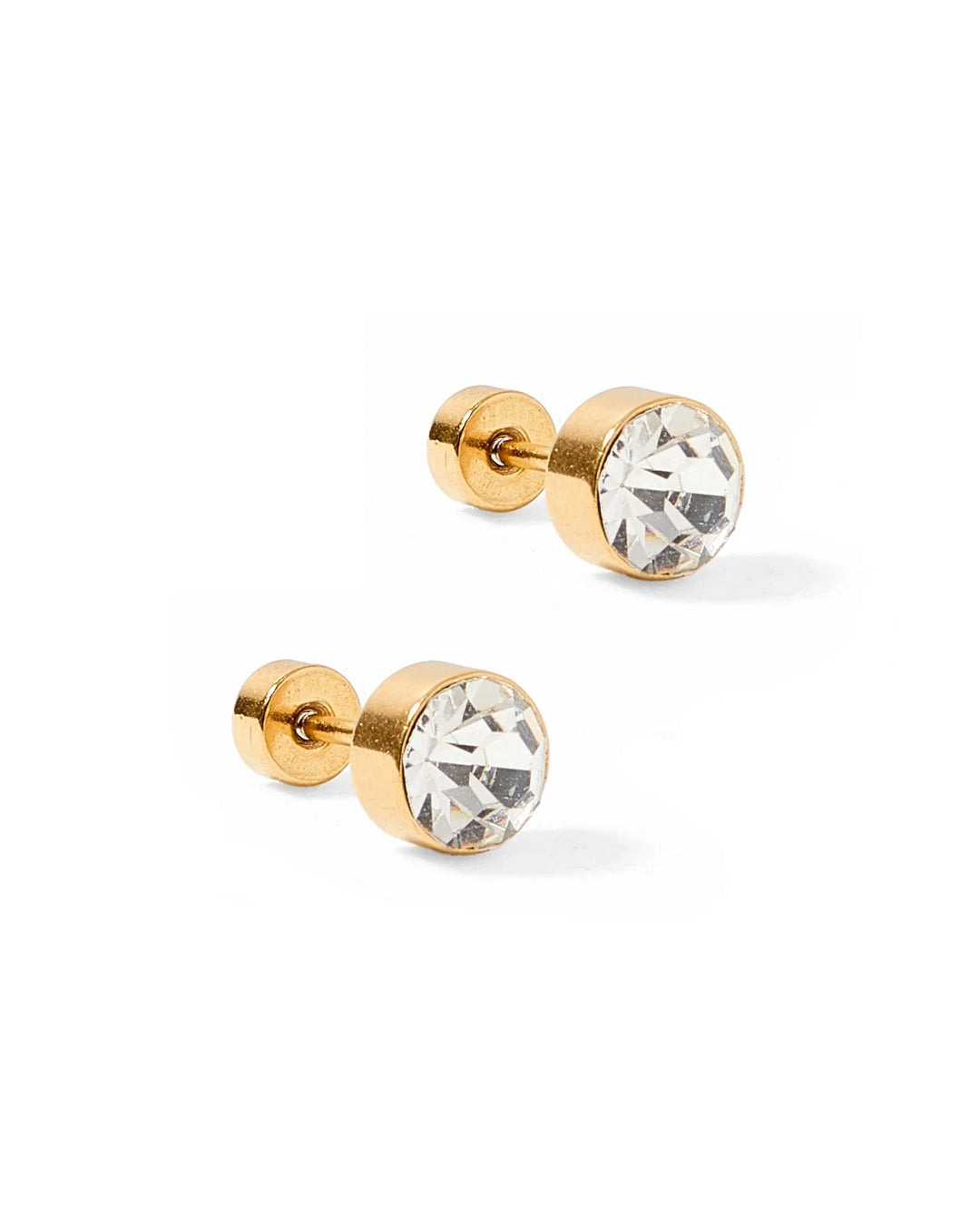 Juliet Clear Stud Earrings