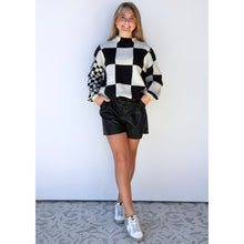 Load image into Gallery viewer, Late Night Vegan Leather Shorts
