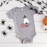 Ghost Witch Baby Onesie